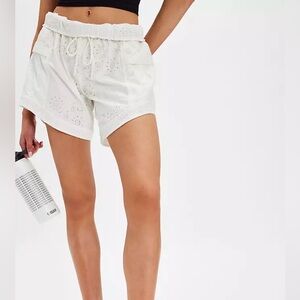 Free People "Gonna Love Me Eyelet Shorts"/ M
